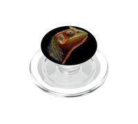 Camaleón Lagarto Reptil Chameleon Iguana Lagarto Camaleón PopSockets PopGrip para MagSafe