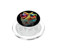 Camaleón Lagarto Reptil Chameleon Iguana Lagarto Camaleón PopSockets PopGrip para MagSafe