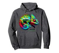 Camaleón Mood Matcher Camuflaje de reptil que cambia de color Sudadera con Capucha