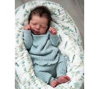 CAMANDY Muñecas Reborn bebé 18 Pulgadas 45cm Real Suave Vinilo de Silicona Realista Bebe Reborn niña Bebes Reborn Recien Nacidos