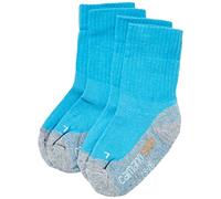 Camano 3721 Calcetines Deportivos, Türkis (Turquoise 32), 23-26 (Talla del Fabricante: 23/26) (Pack de 2) para Niñas