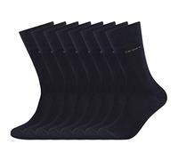 Camano CA-SOFT 3642 - Calcetines de algodón (8 pares, sin goma, talla 47-49), color azul marino