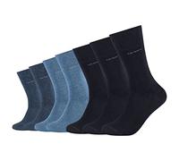 Camano Calcetines unisex CA-Soft regulares, pack de 7 unidades, calcetines de salud sin goma, 35-38, 39-42, 43-46, negro, gris, azul, Navy Mix (5997), 39-42