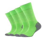 Camano Online Children Pro Tex Function Socks 4er Pack Calcetines, Green Flash, 31/34 niños Unisex