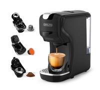 Camante para la de vapor, 92 grados 19bar automática, 15 minutos Auto apagado de 600 ml de copa de tanque de agua Bandeja con cápsula DG NES y café molido