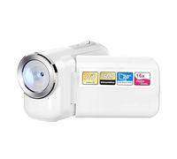 Cámara 16MP para Niños, Filmadora Digital con Zoom 16X y Pantalla TFT 2" - Grabación HD 1080P, Fácil Uso y Almacenamiento Expandible para Fotolitos y Vlogging Infantil (Blanco)