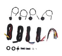 Cámara 360° Panorámica para Coche 1080P HD, Vista Frontal, Trasera, Izquierda y Derecha - Imagen Clara y Seguridad Mejorada, Compatible con Pantallas Android para Coches (Chip 307 + Resorte 6048)