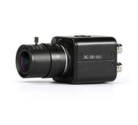 Cámara 3G-SDI HD 1080@60/50/30/25P, cámara de seguridad CCTV digital 1080@60/50i, 1/2.8 pulgadas de alta sensibilidad CMOS 2.8-12 mm, lente manual varifocal 3MP, adaptador DC12V y cable SDI, haz clic