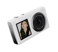 Cámara 4K de 80 MP con enfoque automático, doble pantalla, portátil, para jóvenes, principiantes, disparos, modo de disparos, cámara digital para adolescentes y principiantes