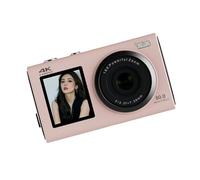 Cámara 4K de 80 MP con enfoque automático, doble pantalla, portátil, para jóvenes, principiantes, disparos, modo de disparos, cámara digital para adolescentes y principiantes