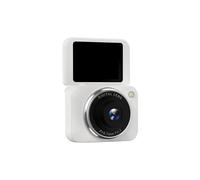 Cámara 4K HD Pixel con Sensor CCD Abatible de 180 para Vlogs y Selfies. Cámara Compacta Portátil Ideal para Estudiantes. Regalo Perfecto.