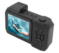 Cámara 4K Impermeable, Zoom 65MP 10x, Cámara Digital Subacuática de 33 Pies con Pantalla Dual y Linterna SOS, 2500mAh, Filtros de Movimiento, para Snorkel, Buceo (Black)