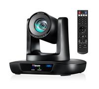 Cámara 4K UHD PTZ con seguimiento automático de IA con zoom óptico 20x, USB3.0/HDMI/LAN PoE, transmisión en vivo IP, cámara de conferencias PTZ para la iglesia, educación, conferencias y eventos