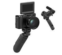 Cámara 4K Vlogging, cámara 4K Ultra HD Cámara de Viaje Digital 48MP