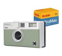 Cámara Analógica Agfaphoto Kodak EKTAR H35 Half Frame Verde con Flash