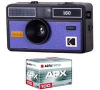 Cámara analógica Agfaphoto Kodak i60 reutilizable azul con película 36 exposiciones