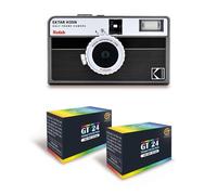 Cámara Analógica Compacta Agfaphoto Kodak Ektar H35n 22 mm F8 Medio Formato Flash Filtro Estrellado 35 mm