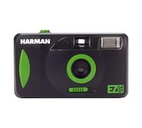 Cámara Analógica Ilford Harman EZ-35 Reutilizable 35mm Objetivo 31mm F/11 Flash Negro