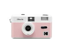 KODAK Ultra F9 - Cámara Analógica Reutilizable 35mm, Objetivo Fijo 31mm F/9, Flash Integrado, Carga Fácil, Rebobinado Manual, Ideal para Interiores - Rosa