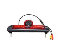 Camara Aparcamiento Cámara visión Trasera Tercera luz Freno 170 Grados, Resistente al Agua, Nocturna y Marcha atrás para Peugeot para Boxer Cámara Visión Trasera