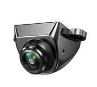 Camara Aparcamiento Coche Cámara Visión Trasera para Coche DVR CAM 170 AHD 1080P Lente Ojo Pez Dorada Nocturna Full HD Cámaras Frontales Marcha Atrás Vehículo(Black-AHD1080P)