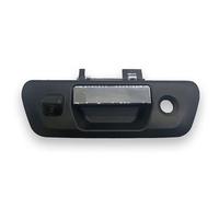 Camara Aparcamiento Coche para Nissan para Navara D23 NP300 2015 2016 2017 2018 2019 Puerta Trasera Coche Cromada Cámara para Asa Maletero Vista HD(Silver)