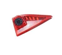 Camara Aparcamiento Coche para Opel para Movano Vans 2010-2016 Pantalla Visualización Espejo Retrovisor Coche 7 Pulgadas con Cámara Luz Freno(with Bracket)