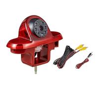 Cámara Aparcamiento para Vivaro A MK1 para Trafic MK2 Cámara Marcha Atrás AHD 1080P con Luz Freno Y Visión Trasera Alto Nivel