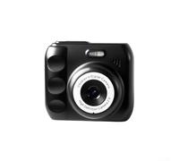 Cámara apta para niños pequeños con grabación de 1080P diseñada para manos pequeñas para descubrir el mundo de la fotografía (es negra)