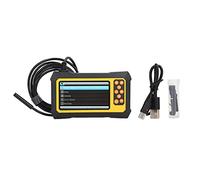 Cámara boroscopio endoscopio Lente de 8 mm Pantalla LCD de 4,3 Pulgadas IP67 Impermeable 1080P HD Herramienta de inspección para Mantenimiento mecánico automotriz Material ABS (Amarillo)