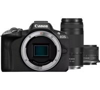 Cámara CANON EOS R50 + Objetivo RF-S 18-45 mm F4,5-6,3 IS STM + Objetivo RF 75-300 mm F4-5,6