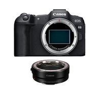 Cámara Canon EOS R8 + Adaptador de montura EF-EOS R nuevo