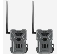 Spypoint Flex-Dark Twin Pack Cámara de Caza Celular 4G, Fotos 40 MP, Video 1080p con Sonido, visión Nocturna sin Brillo, detección Movimiento 30 m, sin Wi-Fi