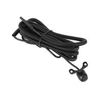 Cámara CCD para automóvil, Mini cámara de Vista Frontal Sensor de Imagen CCD Universal Visión Nocturna a Prueba de Agua con Interruptor PAL/NTSC