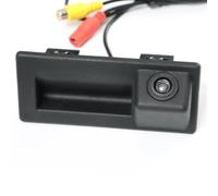 CáMara Coche Cámara Trasera con Mango Maletero Visión Nocturna CCD para Skoda para Octavia para MK3 A7 5E 2015-2019 para Superb MK3 Cámara Visión Trasera HD CáMara De Marcha AtráS