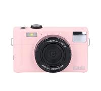Cámara Compacta, Cámara Digital 1080P Detección de Rostros de Alta Resolución de 48MP Pantalla LCD de 3.0 Pulgadas Zoom 16X con Flash para Viajes (32GB)