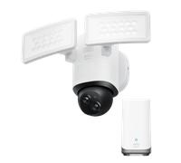 Cámara con Foco de Luz E340 + HomeBase S380 Blanco