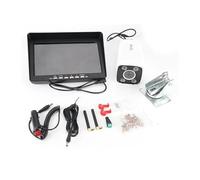 Cámara con Zoom de 30x, sistema de cámara de grúa torre inalámbrica HD de 10,1 pulgadas para mejorar la seguridad en la construcción, cámara de respaldo HD para grúa