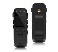 Cámara Corporal, A31 deportes DV disparo cámara Digital de cerca Mini videocámara corporal detección de movimiento coche DVR videocámaras de grabación de vídeo(With 64GB TF Card)