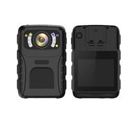 Cámara Corporal, C9n 1440P HD Videocámara impermeable Detección de acción H.265 Cámaras digitales for consumidores Batería desmontable Cámara desgastada por el cuerpo(No memory)