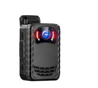 Cámara Corporal, Cámara Corporal de policía N9 Full HD, Lente de 165 Grados, visión Nocturna IR, Almacenamiento de Tarjeta SD, Mini cámara Profesional de Cuerpo Ligero