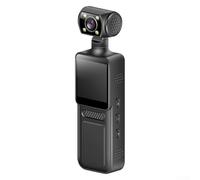 Cámara corporal, grabadora de acción portátil con clip 4K con grabación en bucle de audio para las fuerzas del orden, deportes, ciclismo y seguridad