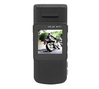 Cámara Corporal, Grabadora de Audio y Video con Clip 2K Ultra HD, Cámara de Video de Mano Cámara Deportiva con Lente Giratoria de 180 °, Visión Nocturna, Detección de Movimiento,