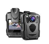 cámara corporal Mini cámara M5, batería de 4200MAH, grabación de 15 horas, cámara corporal de policía HD 1440P, videocámara pequeña de seguridad con ángulo de 170°, 128G ( Color : 64GB , Size : 1 )