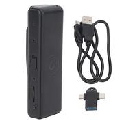 Cámara Corporal ZC M6, Mini Cámara Oculta, Cámara con Clip Trasero de Seguridad para Exteriores, Cámara de Policía Portátil Magnética con Visión Nocturna Infrarroja, Compatible