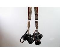 Cámara correa de cuero LAGARTO de la correa de hombro del cuello Para reflex dslr canon 5d mark IV III II 6D 7D 60D a 700D 650D 600D, nikon D7100 D7000 D5100 D5200 D3200 D3100 D800 D600