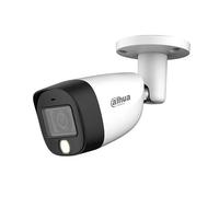 Cámara Dahua HAC-HFW1200CM-IL-A-S6 Bullet 2MP 4IN1 Lente Fija 2.8 IR 30 m