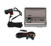 Cámara de 3 Canales con 3 Lentes 1440P Frontal y 1080P Interior Trasero Grabación simultánea Control de aplicación 24H Estacionamiento Colisión Bloqueo automático Cámara para