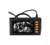 Cámara de 4,3" HD 8 mm lente IP67 | Pantalla HD 1080P, 8 luces LED, IP67 impermeable, cable de 2 m a 10 m, ideal para reparación de coches, tuberías y