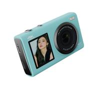 Cámara de 80 MP con enfoque automático 4K, doble pantalla, portátil, para jóvenes, principiantes, disparos, modo de disparos, cámara digital para viajes